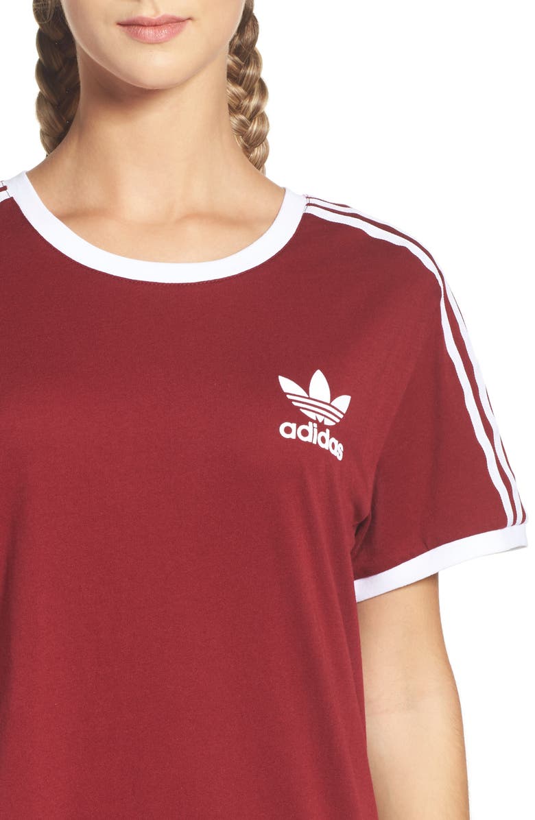 adidas 3-Stripes Tee, Alternate, color, 