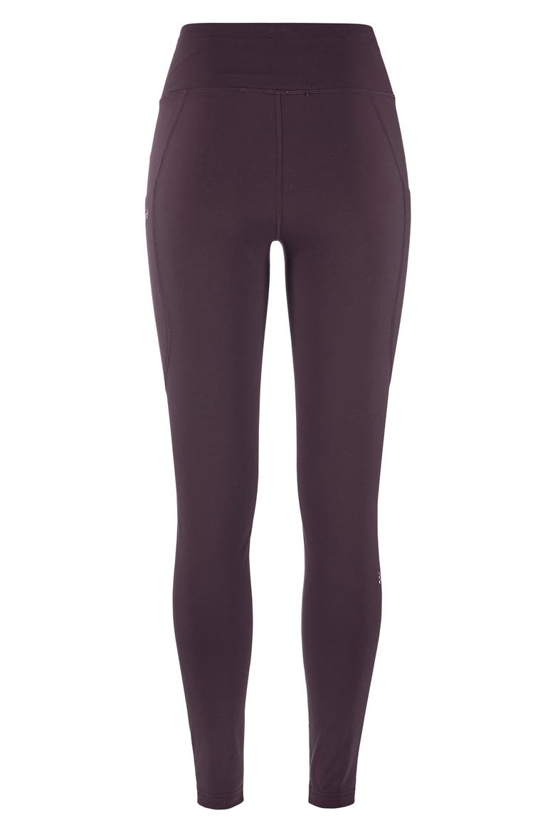 ADV Essence Warm Tights, Alternate, color, DARK PLUM