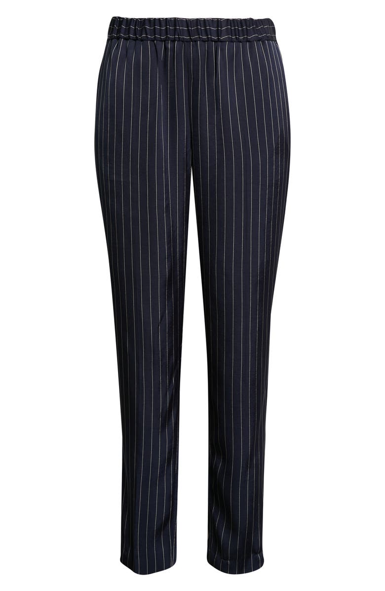BOSS Tariyana Stripe Slim Fit Ankle Pants, Alternate, color,