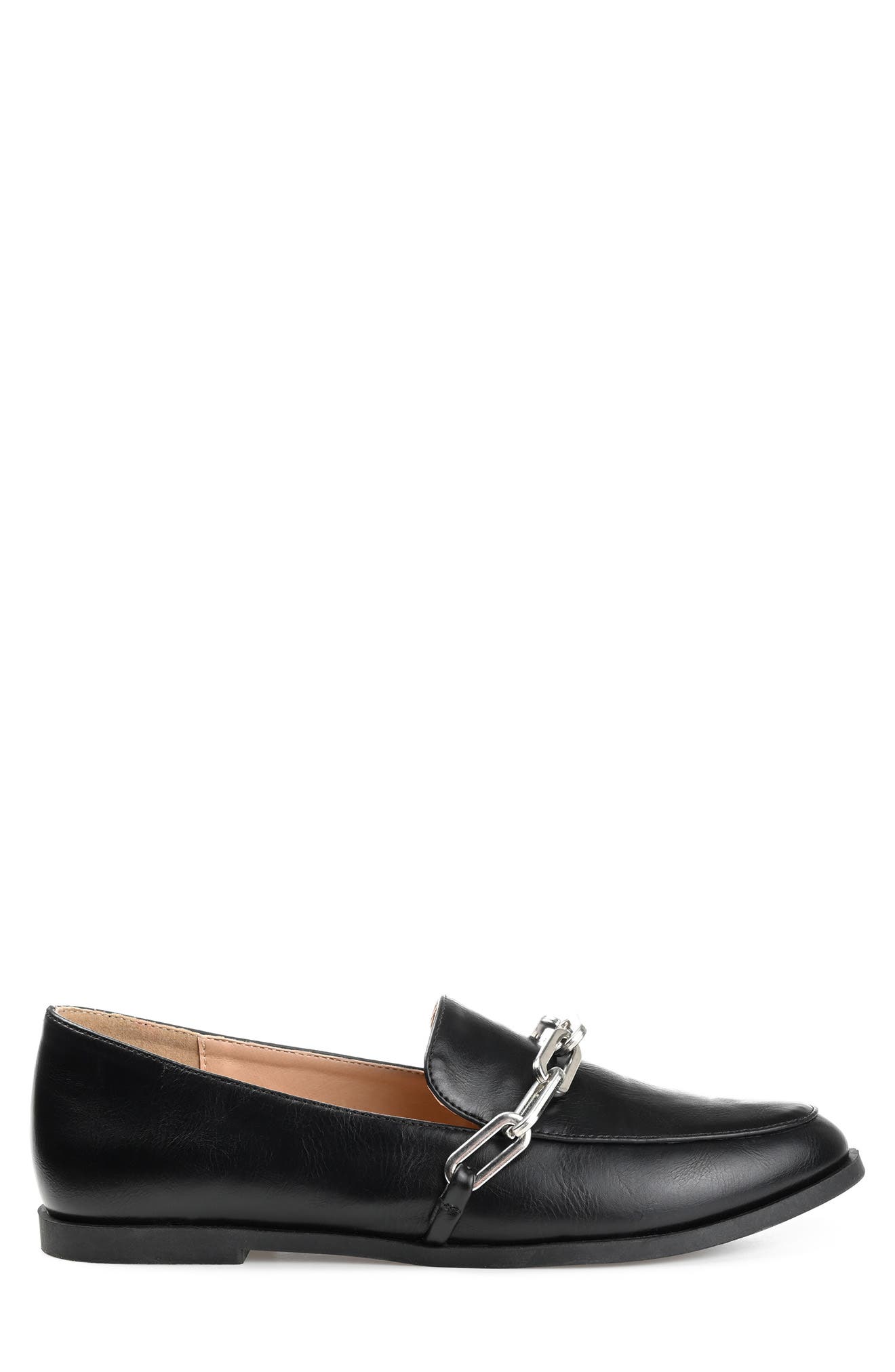 Journee Collection Madison Flat, Alternate, color, Black