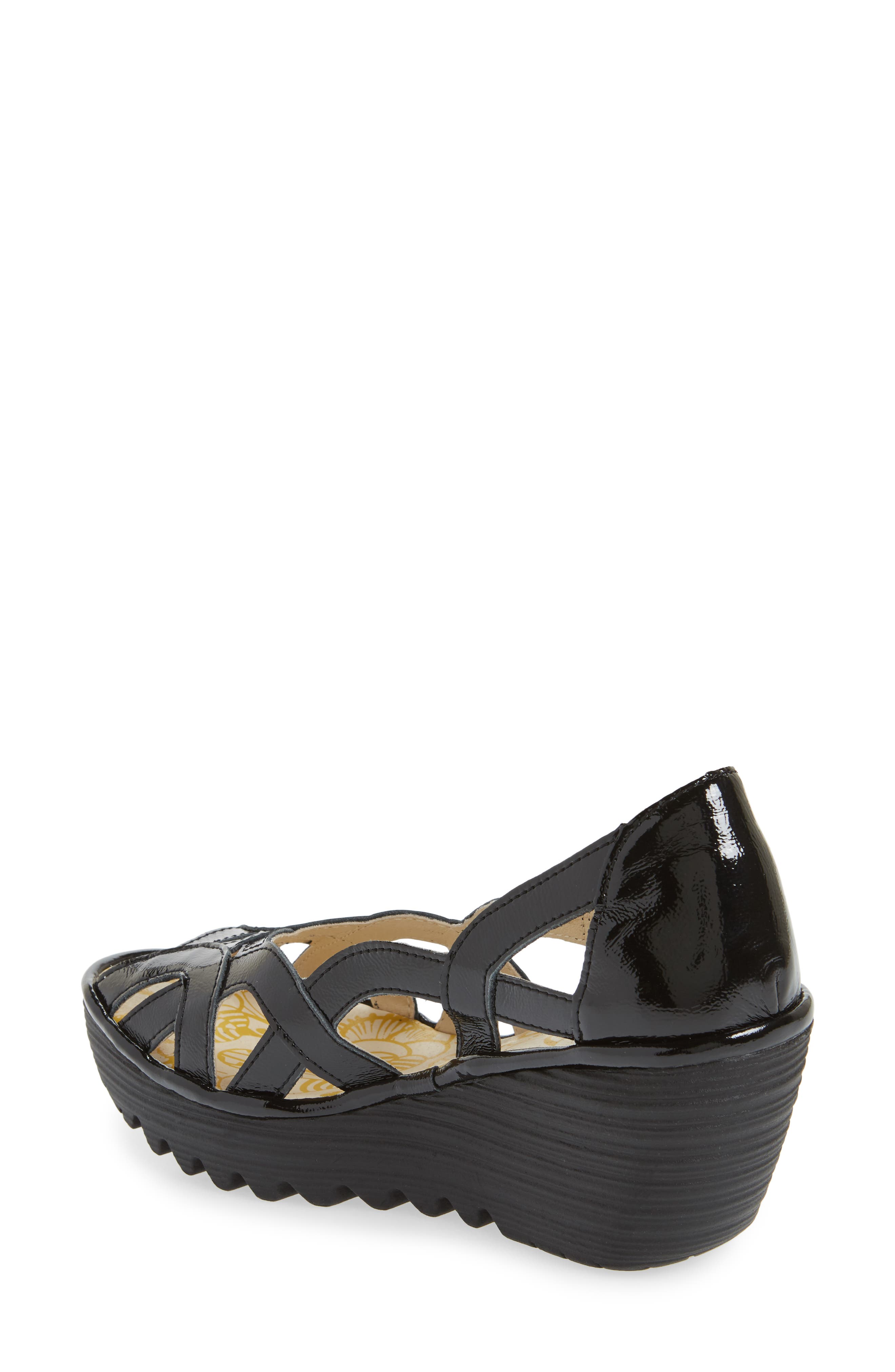 Fly London Yadi Wedge Sandal, Alternate, color, 