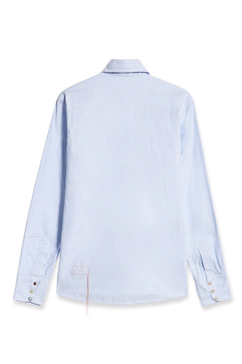 Texan Striped Shirt, Alternate, color, SKY
