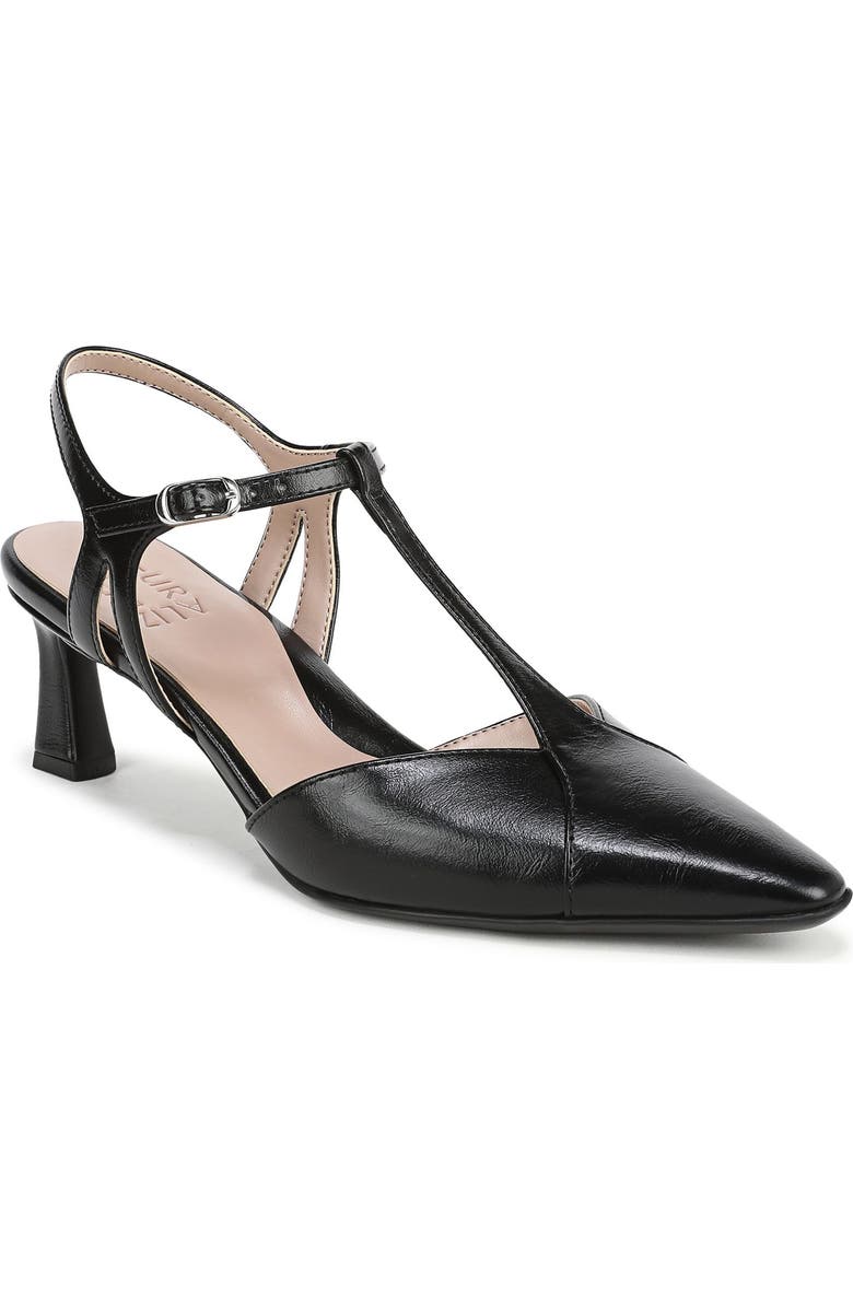 Naturalizer Torin T-Strap Heel, Main, color, Black