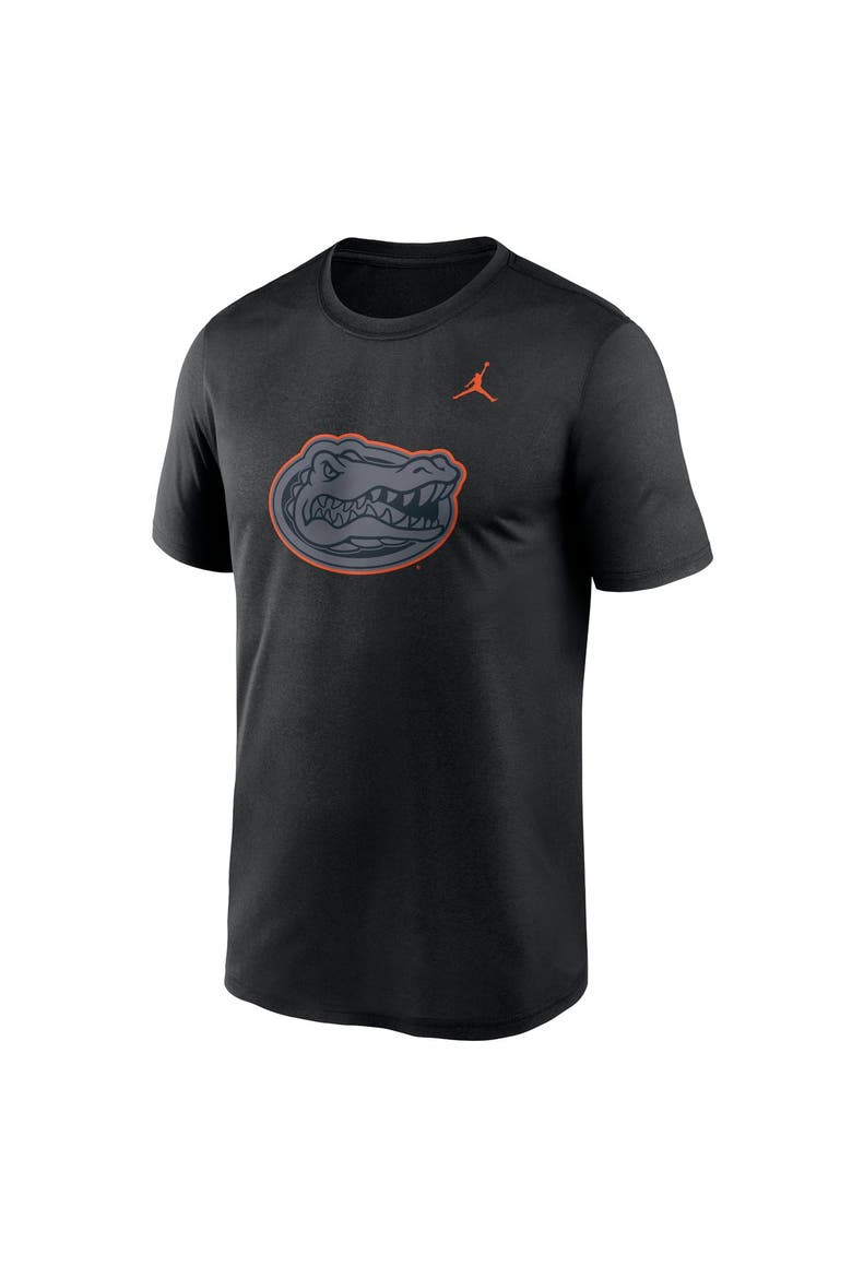 Men's Jordan Brand Black Florida Gators Color Pop Logo Legend Performance T-Shirt, Alternate, color, Black
