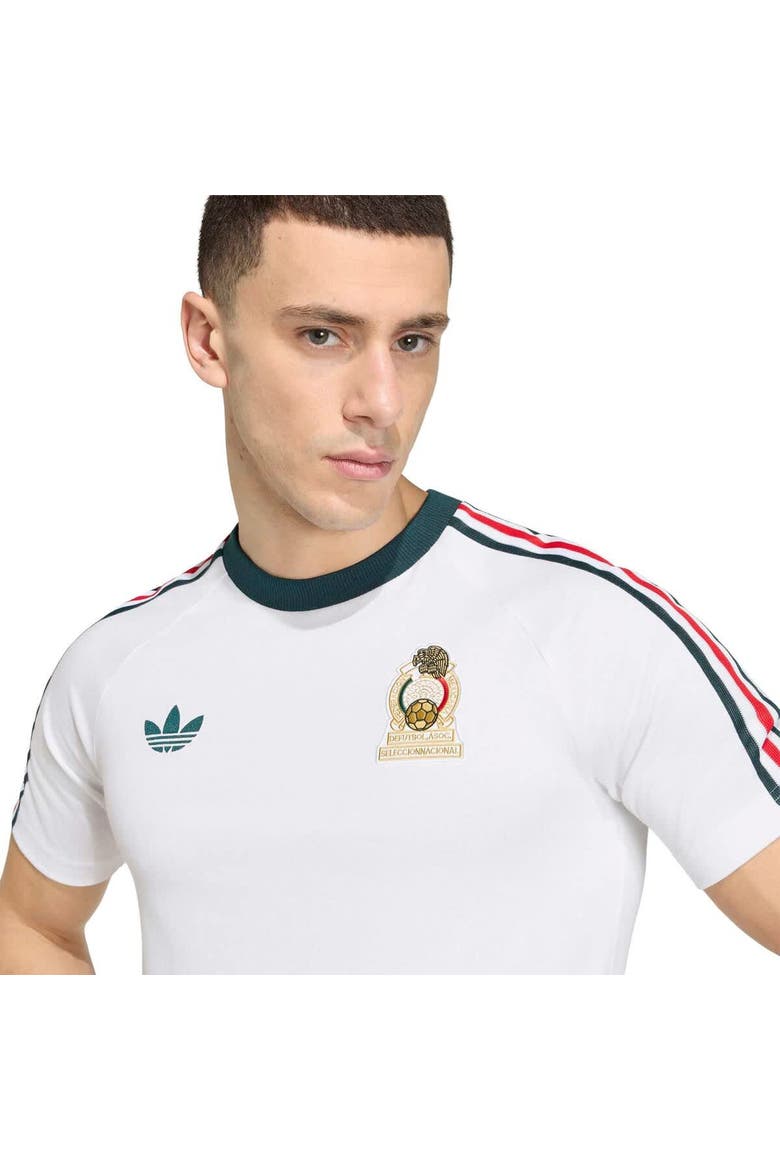 Men's adidas White Mexico National Team Originals T-Shirt, Alternate, color, White