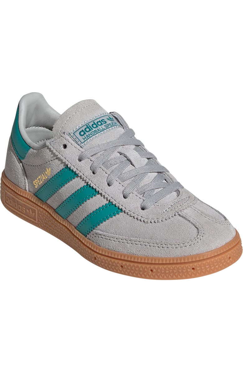 adidas Kids' Handball Spezial Sneaker, Main, color, Gretwo/Pur
