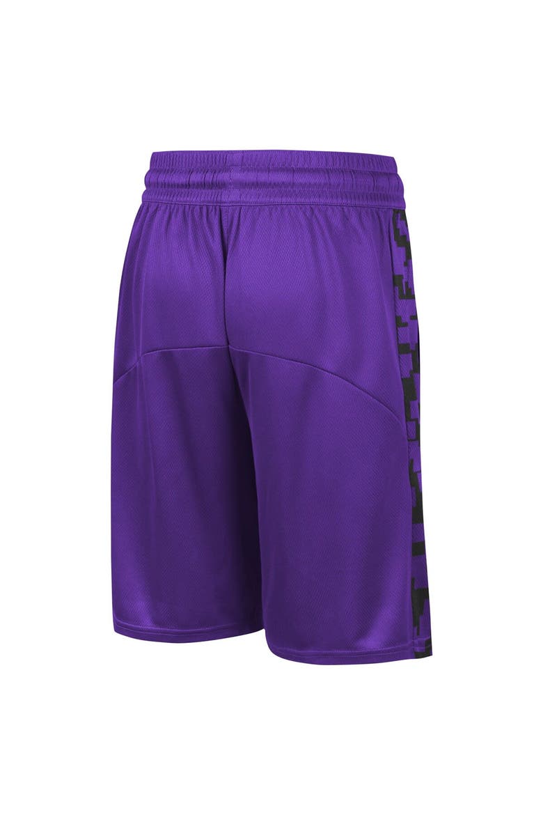 Youth Nike Purple Los Angeles Lakers Courtside Starting Five Team Shorts, Alternate, color, Purple