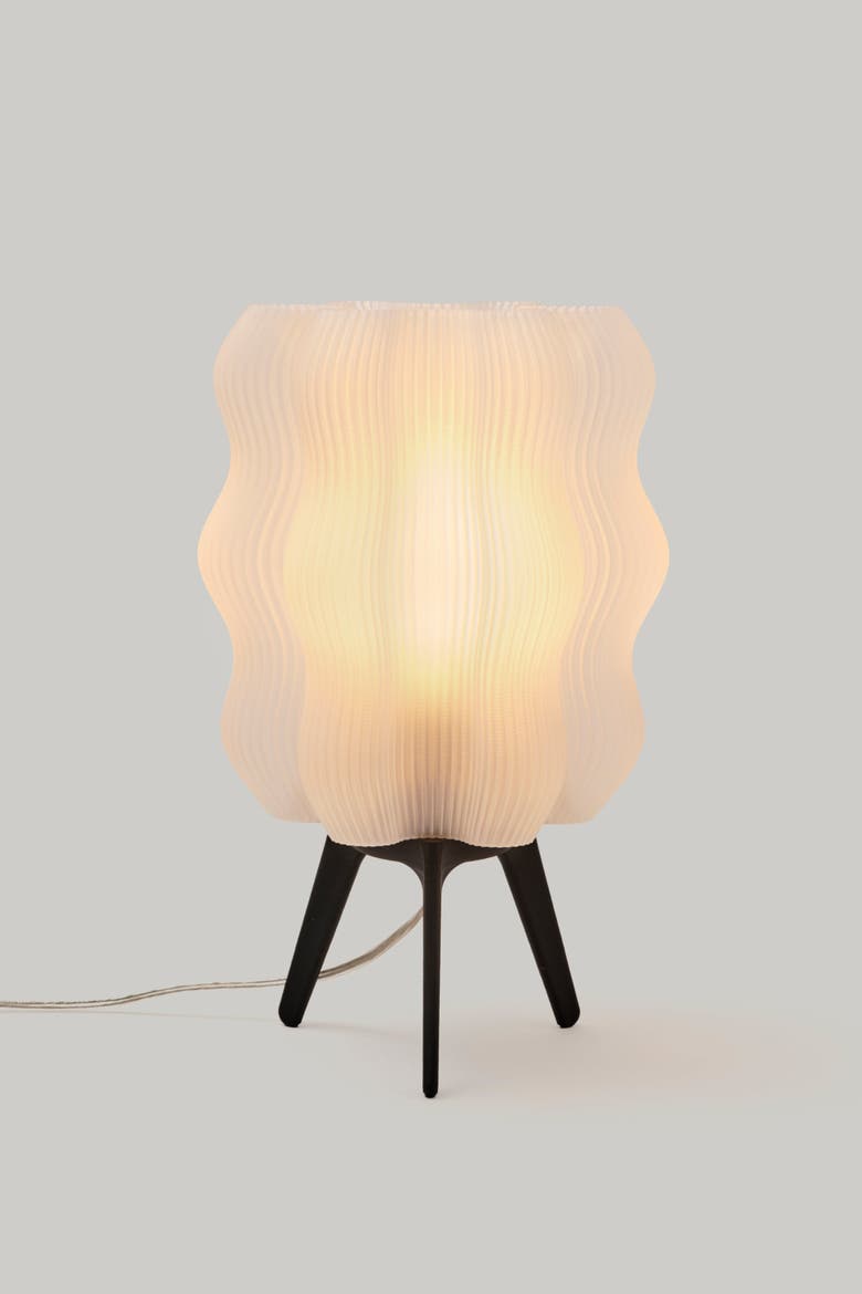 Wavy Lamp, Main, color, Matte Black