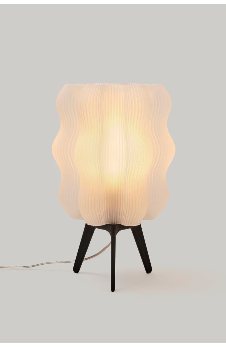 WOOJ DESIGN Wavy Lamp, Main, color, Matte Black