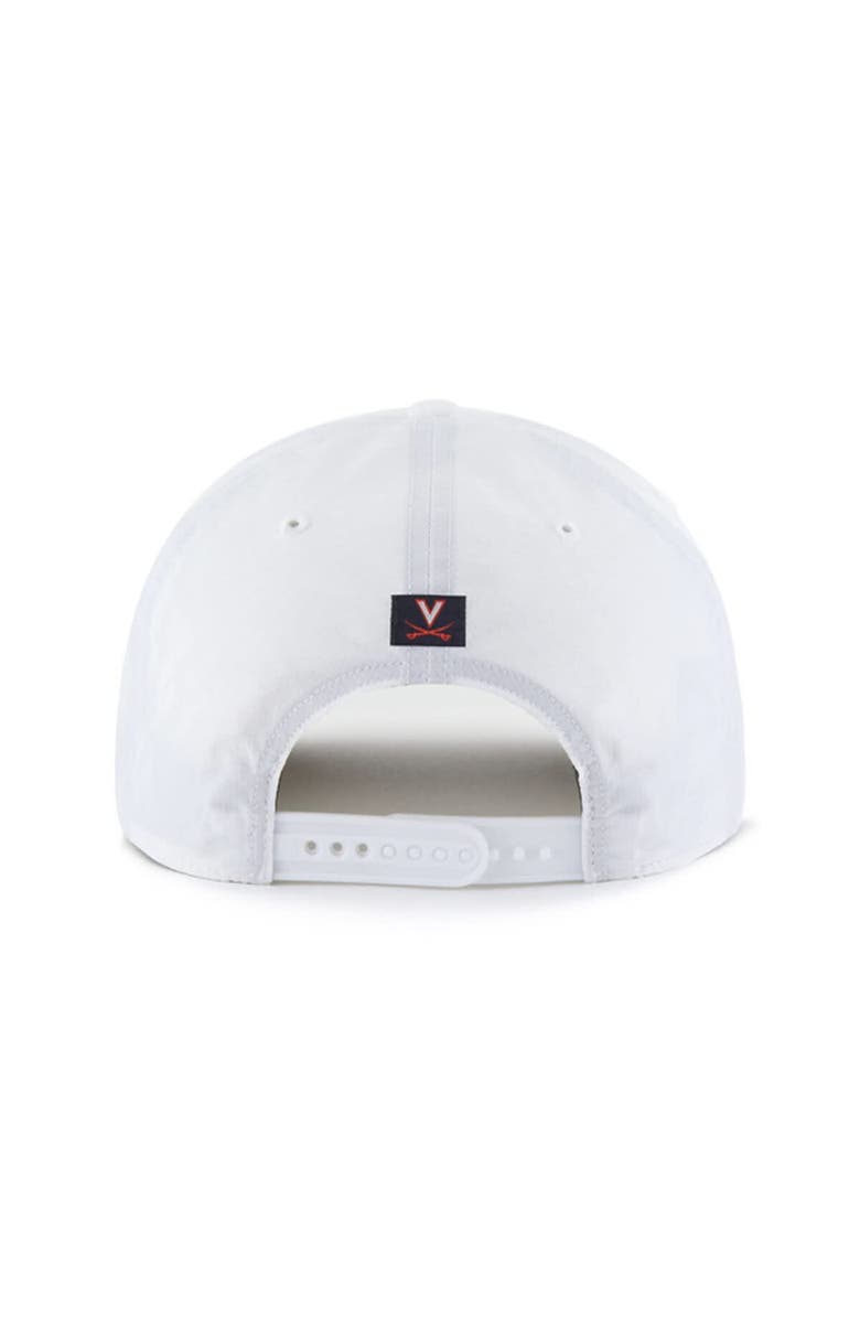 '47 Men's '47 White Virginia Cavaliers Condor Hitch brrr° Adjustable Hat, Alternate, color, White
