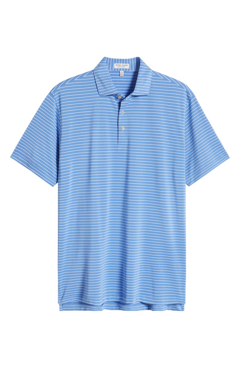 Peter Millar Winston Stripe Performance Mesh Polo, Alternate, color,
