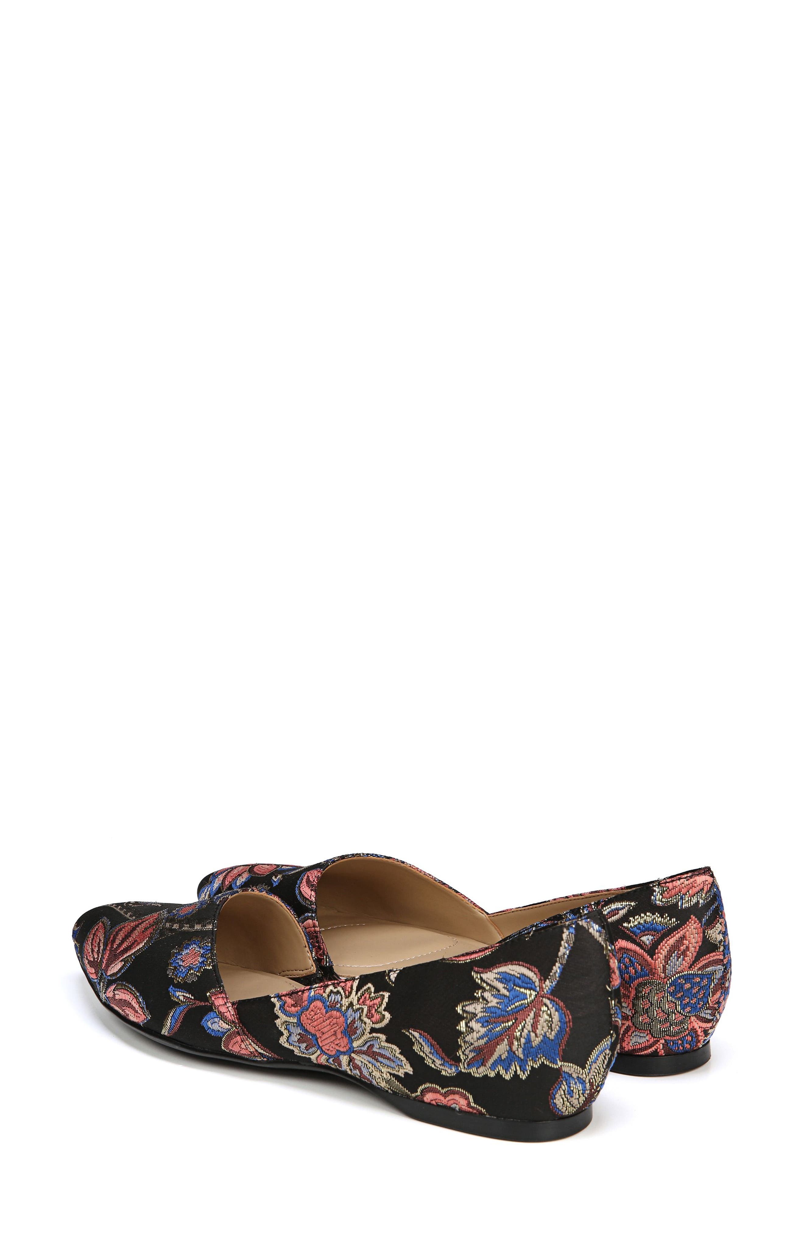 Naturalizer Samantha Half d'Orsay Flat, Alternate, color, 