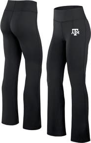 FANATICS Women's Fanatics Black Texas A&M Aggies Training Camp Maxed Out Flare Leggings