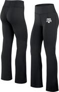 FANATICS Women's Fanatics Black Texas A&M Aggies Training Camp Maxed Out Flare Leggings