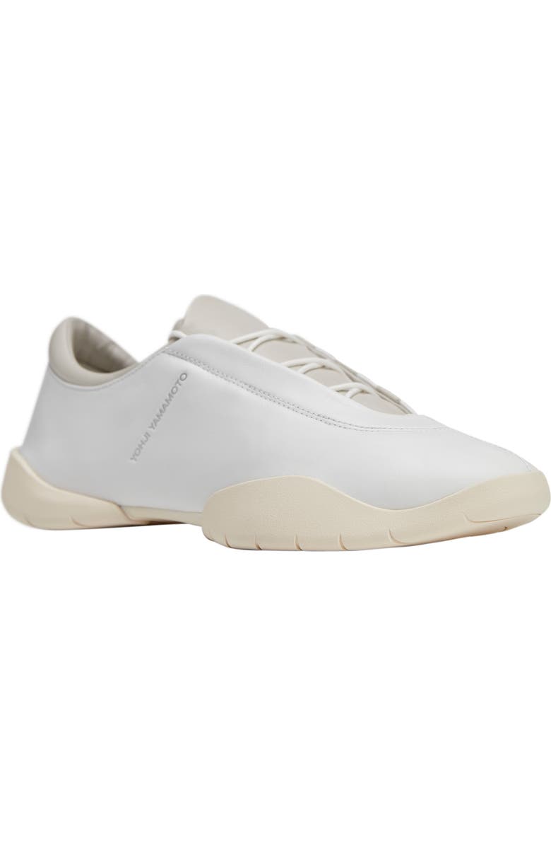 Y-3 Gender Inclusive Regu Low Top Sneaker, Main, color, Core White/ Talc/ Wonder White