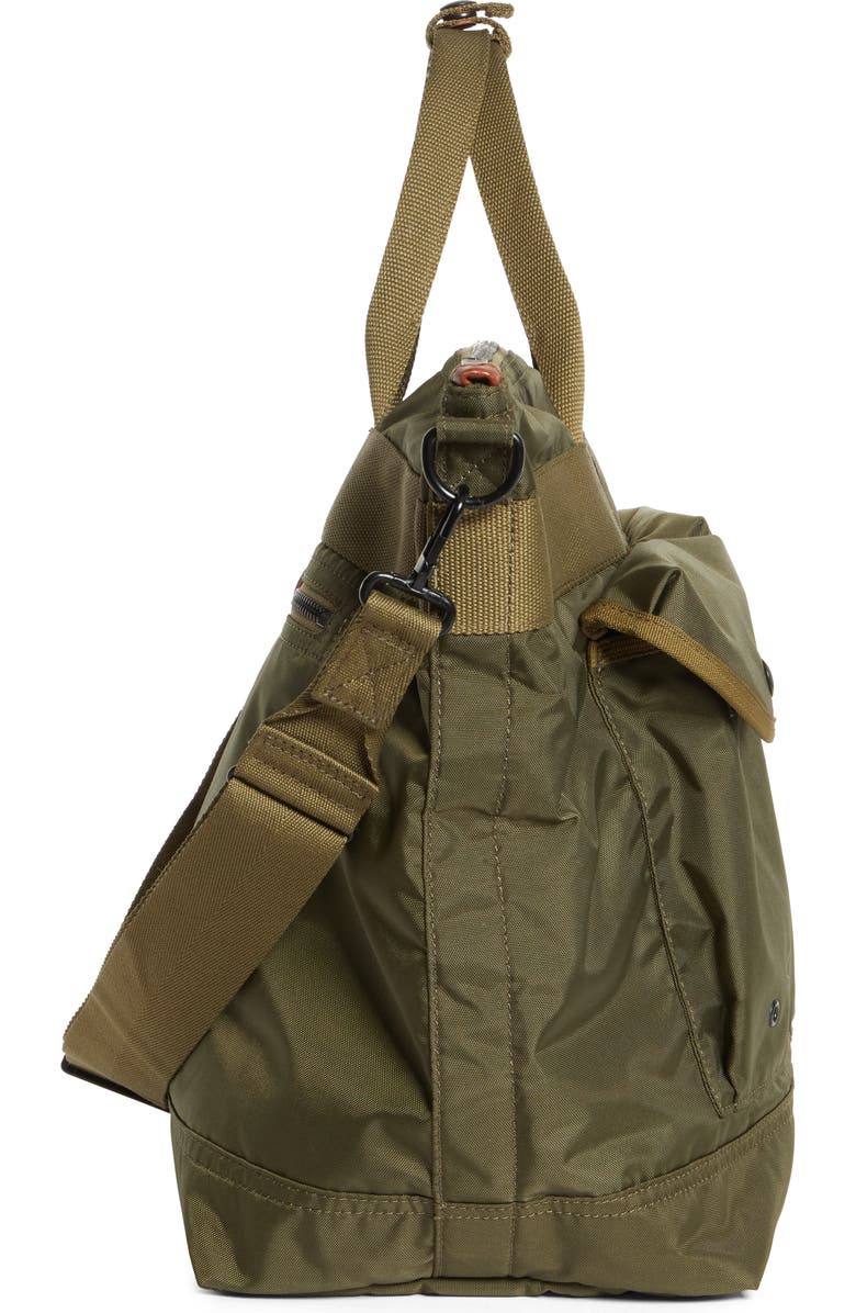 Double RL Recycled Nylon Canvas Utility Tote, Alternate, color,