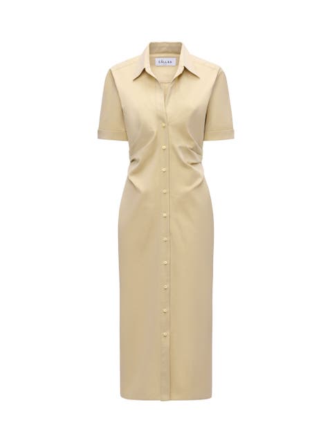 Lou Fitted shirt dress