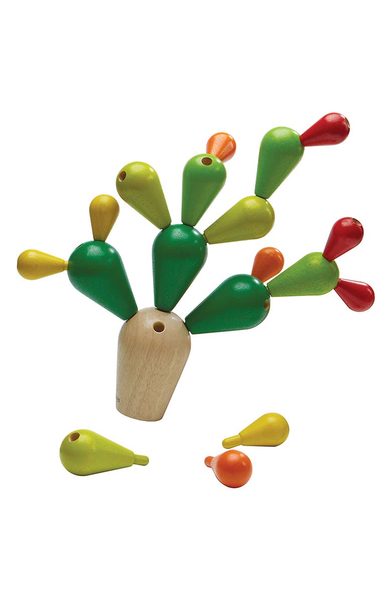 PlanToys<sup>®</sup> Balancing Cactus Game, Alternate, color, Green