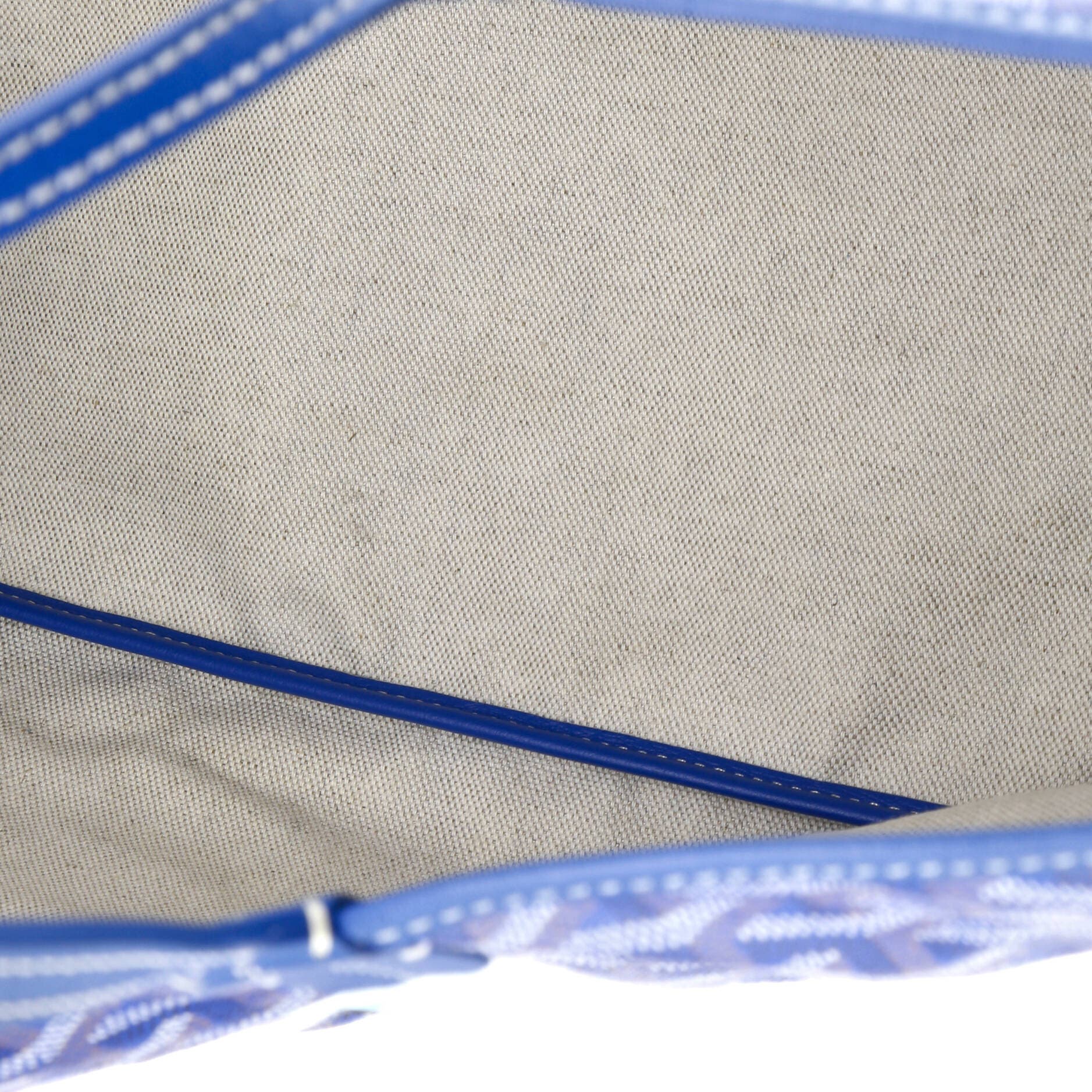 Pre-Owned Goyard Artois Tote Printed Coated Canvas PM, Alternate, color, Blue