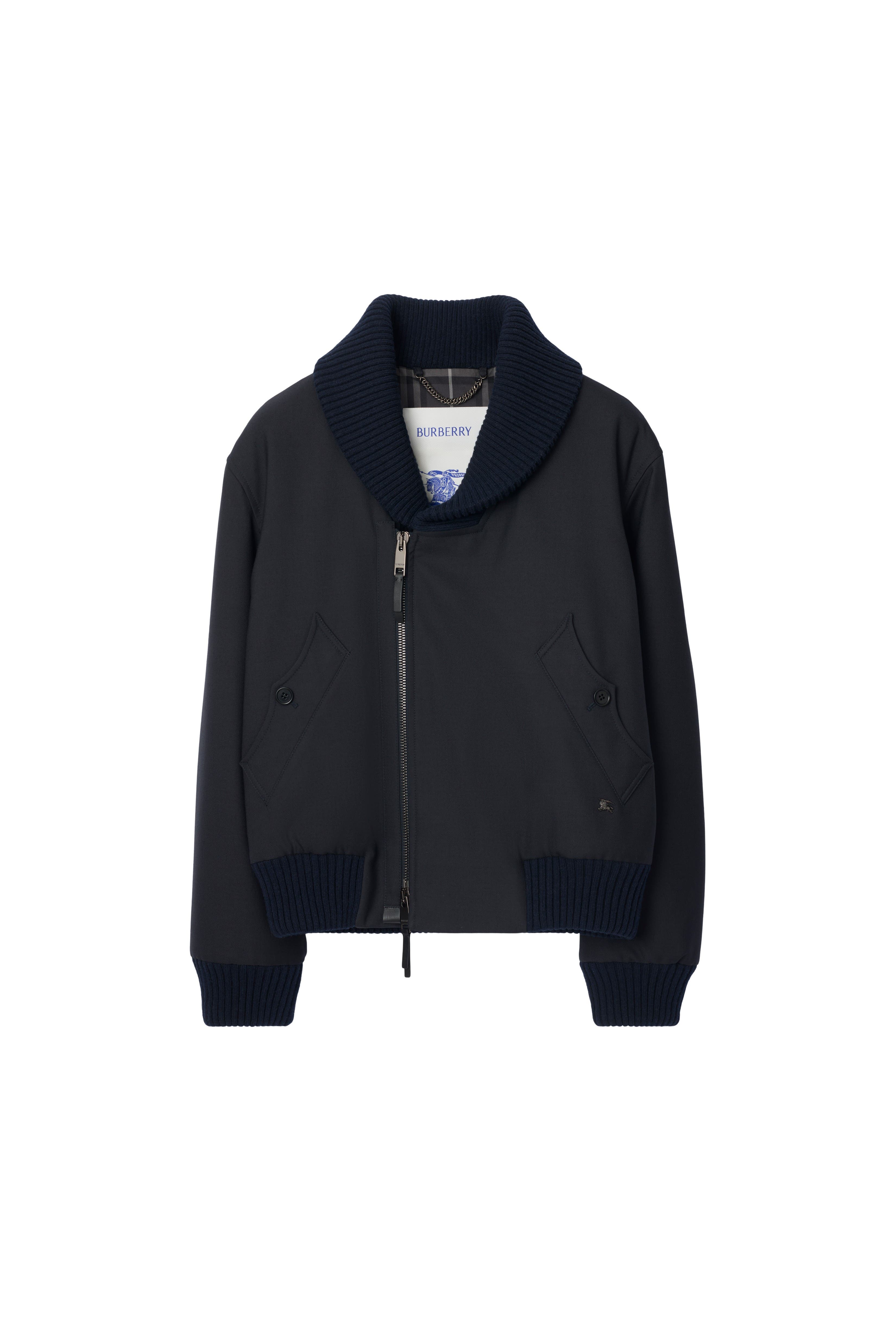 Wool Blend Bomber Jacket - image 2