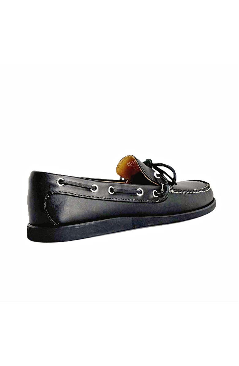 Quoddy Canoe Shoe, Alternate, color, Black