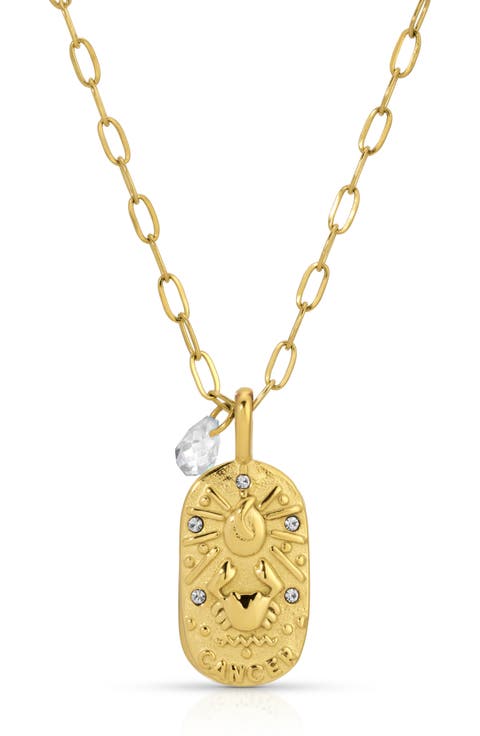 Cielo Zodiac Pendant Necklace