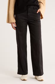 Sanctuary High Waist Modern Straight Leg Pants