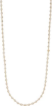 Tory Burch Moondance Faux Pearl Long Necklace