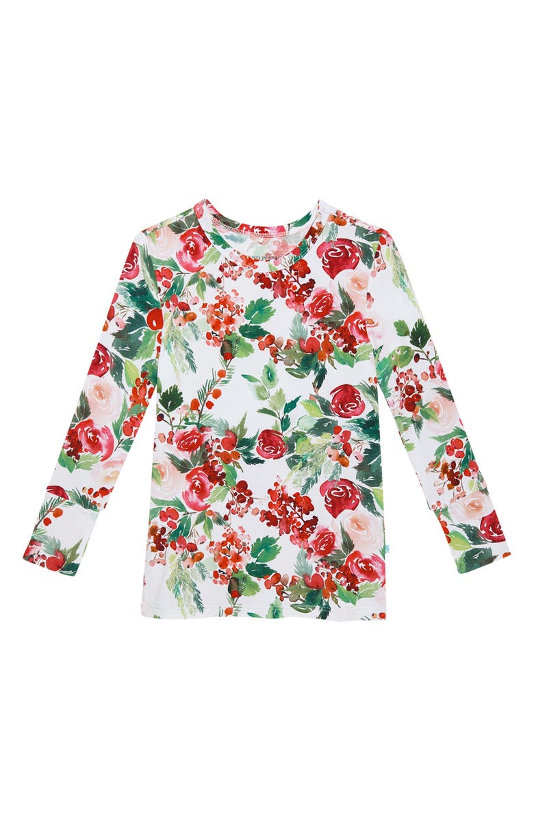 Posh Peanut Kids' Beatrix Classic Fitted Two-Piece Pajamas, Alternate, color, 