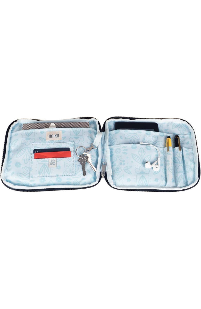 HAIKU Aspire Folio Crossbody, Alternate, color, Black In Bloom