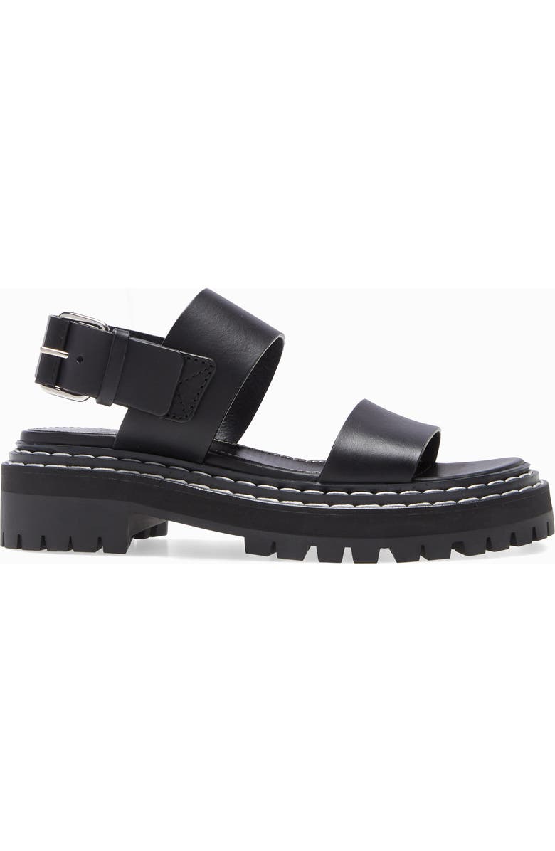 Proenza Schouler Lug Sole Sandal, Alternate, color,