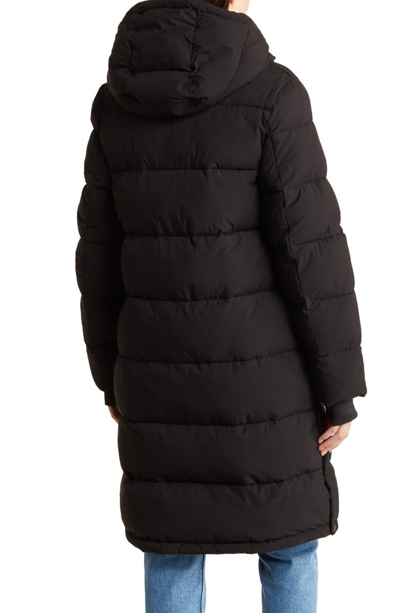 BCBGeneration Long Puffer Jacket, Alternate, color, 