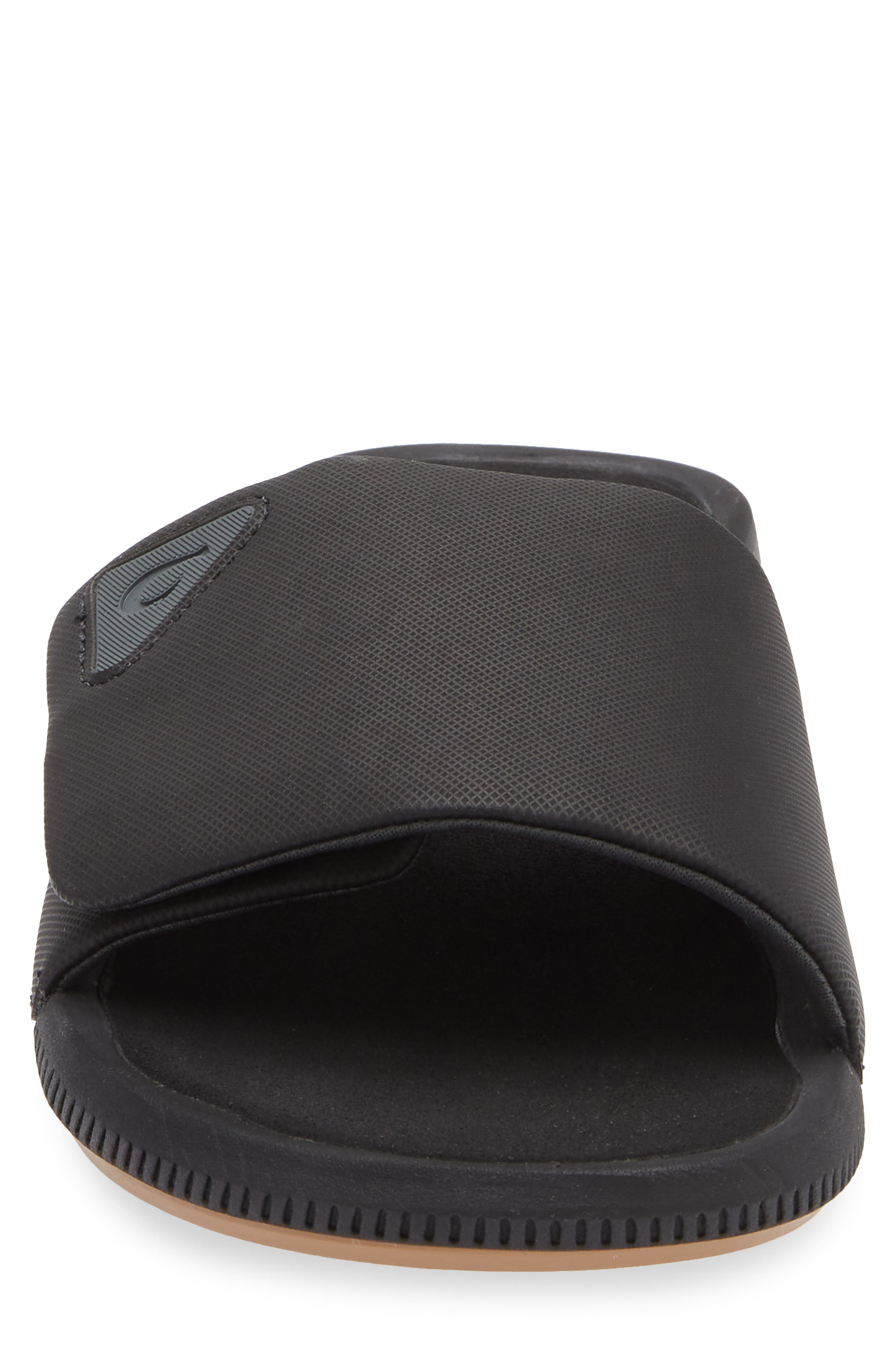 OluKai Ulele Water Resistant Slide Sandal, Alternate, color, Lava Rock / Lava Rock