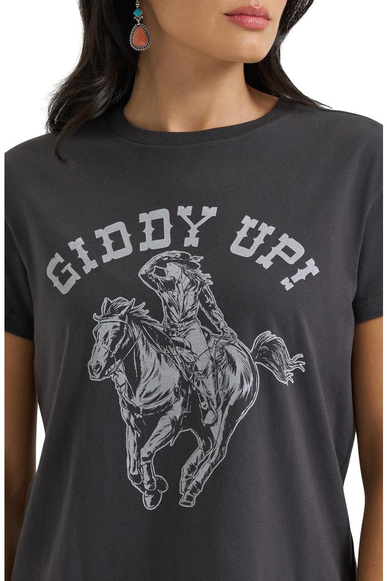 Giddy Up Graphic T-Shirt, Alternate, color, BLACK