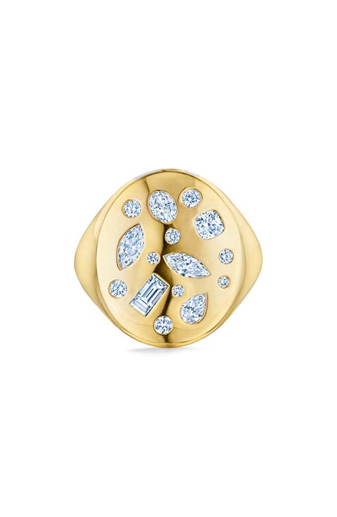 Diamond Signet Ring