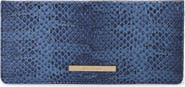 Brahmin 'Ady' Croc Embossed Continental Wallet