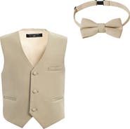 MOUSTACHE Vest & Bow Tie Set