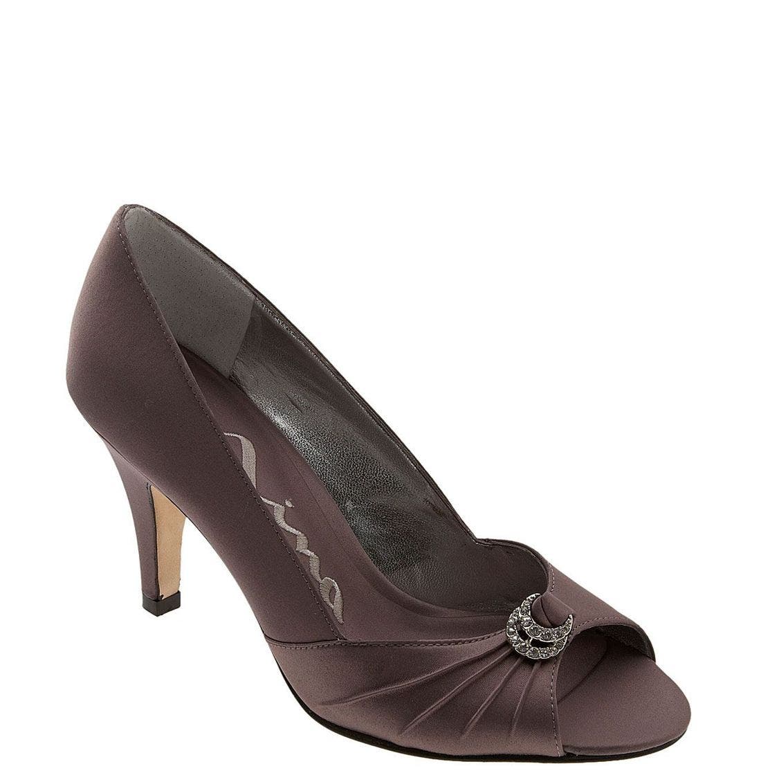 Nina 'Fenella' Peep Toe Pump, Main, color, 