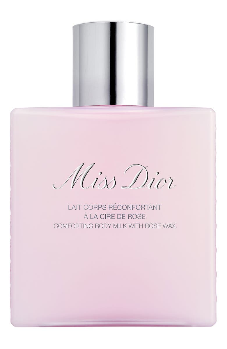 DIOR Miss Dior Hydrating Body Milk with Rose Wax, Main, color, 