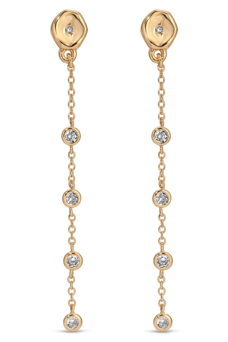 Dainty Dream Drop Earrings, Main, color, GOLD