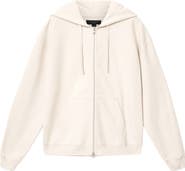 AllSaints Xander Cotton Zip-Up Hoodie