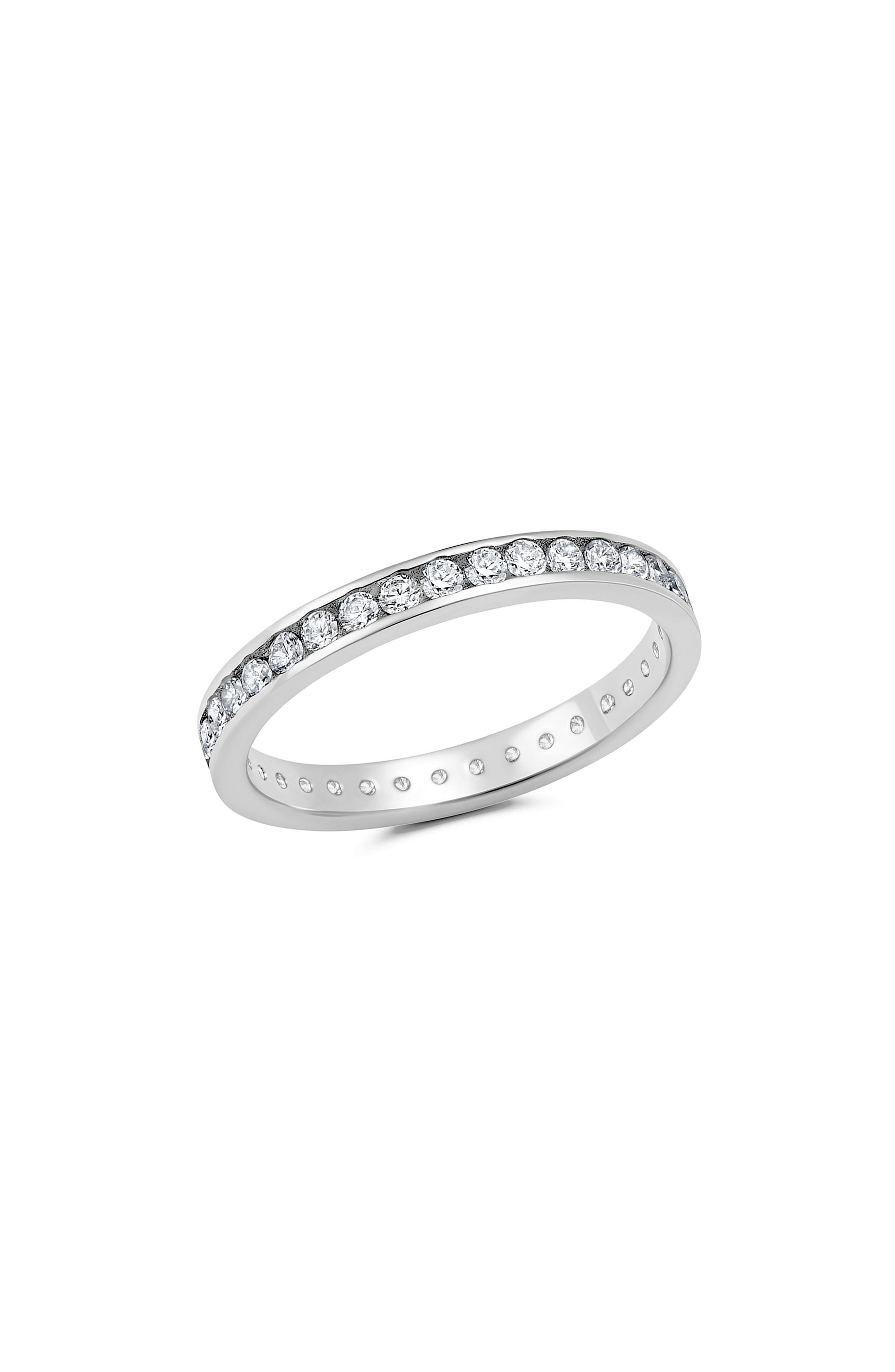 PURE PLATINUM/ CLEAR STONE