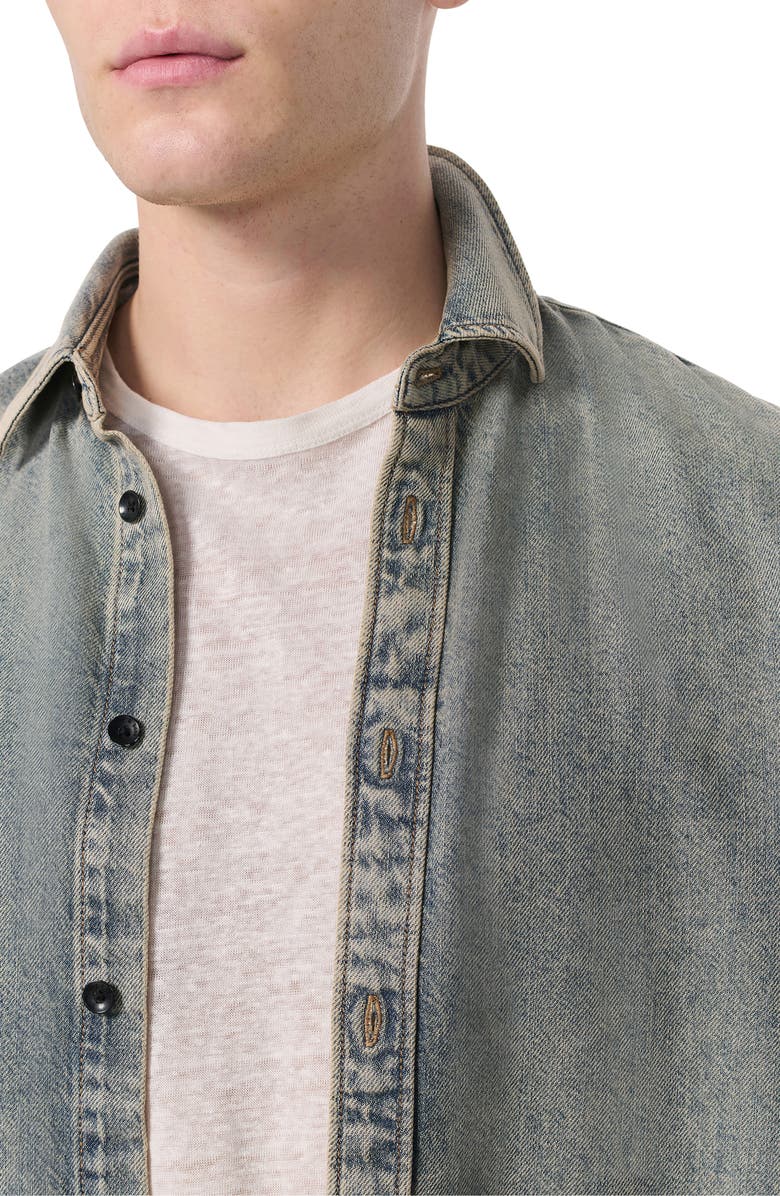 rag & bone Finch Denim Button-Up Shirt, Alternate, color,