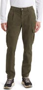DL1961 Micah Pleated Tapered Twill Cargo Pants