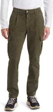 DL1961 Micah Pleated Tapered Twill Cargo Pants