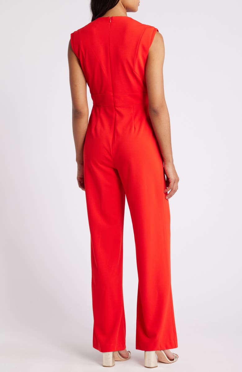 Tahari ASL Star Wide Leg Jumpsuit, Alternate, color, 