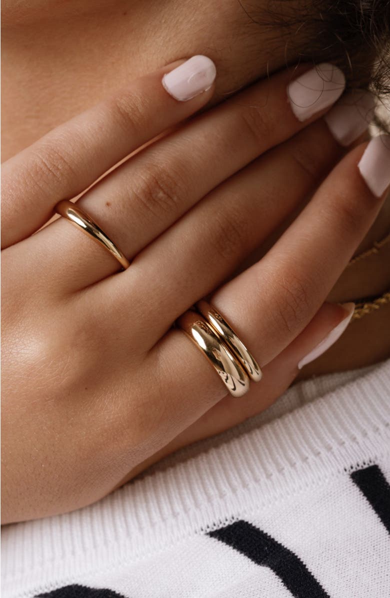 MADE BY MARY Sol Ring, Alternate, color, Gold Plated