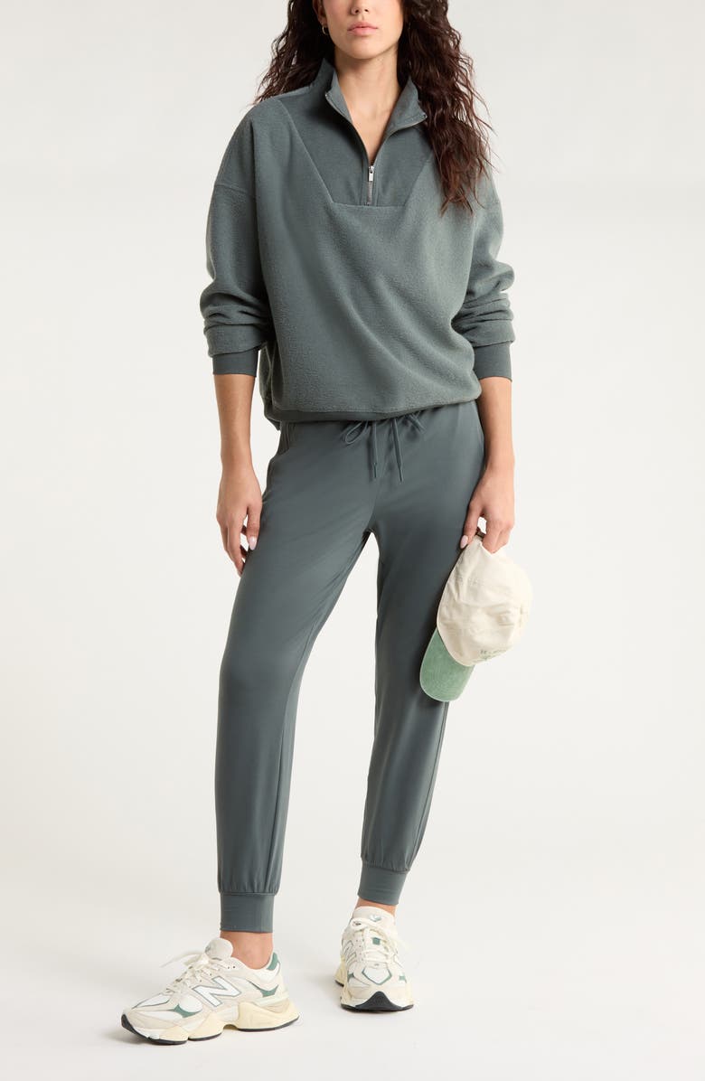 Zella Move In Pocket Joggers, Alternate, color, Green Urban