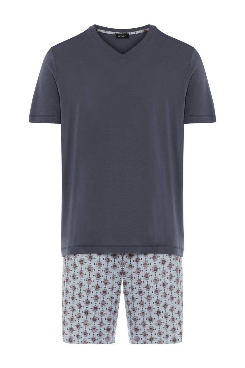 Night & Day Cotton and TENCEL V-Neck Pajama Set, Main, color, Celestial Light