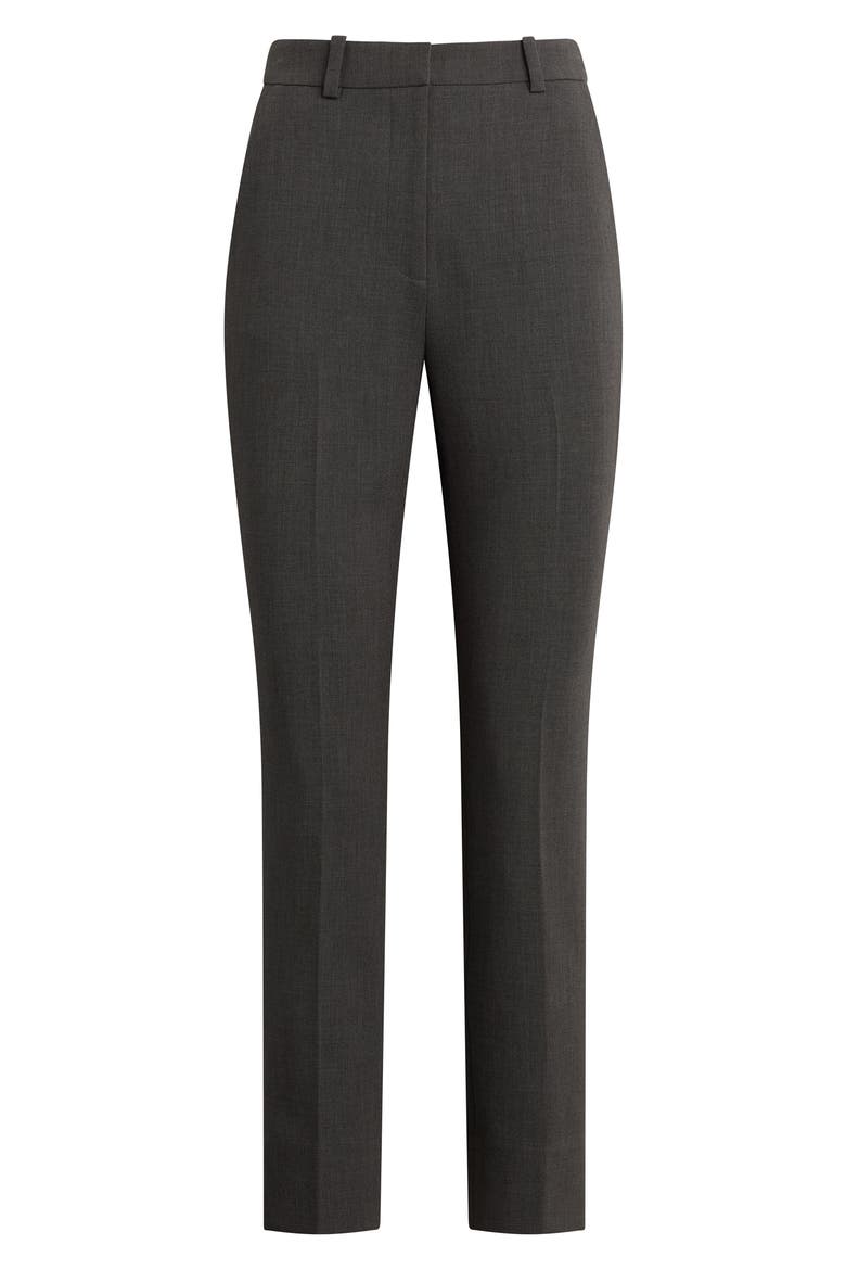 The Favorite High Waist Ankle Cigarette Pants, Alternate, color, GREY SUITING